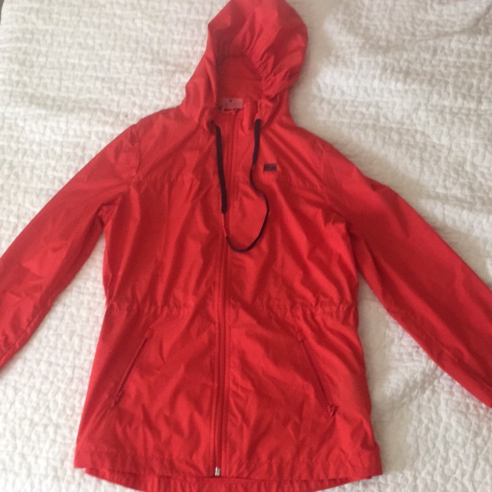 Tangerine Orange Tommy Hilfiger Windbreaker